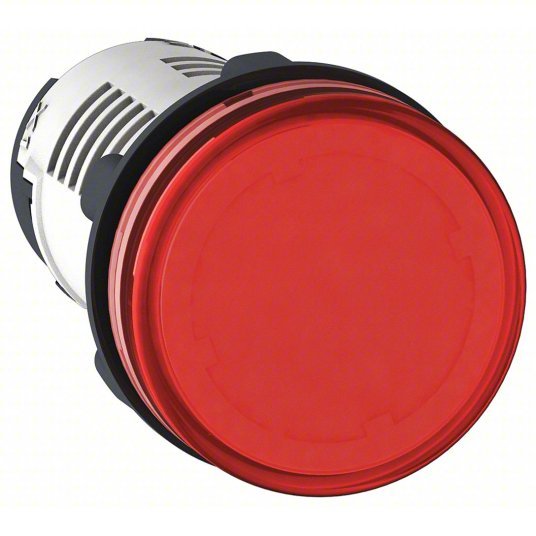 Schneider XB7EV04MP Pilot Light 22 mm Panel Mounting Hole Dia, LED, Red, XB7 PK10 - KVM Tools Inc.KV55WK47