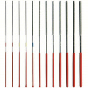IPA 8042 Round Micro Files Round, 3 in Lg without Tang, 12 Pieces, Includes Handle - KVM Tools Inc.KV19RE91