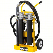Parker 10PFCC220Q10QBVPI1 Hydraulic Oil Filter Cart 10 gpm Max Flow Rate, 150 psi Max Pressure, 1 hp Motor Horsepower - KVM Tools Inc.KV798LK4