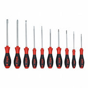 Wiha 30280 Screwdriver Set 1 - 10 Pieces, 10 Pieces, Phillips/Slotted Tip, Cushion Grip, Box - KVM Tools Inc.KV833DL9