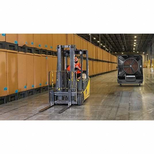 Portacool PACA40001A1 Portable Evaporative Cooler 4,000 sq ft, 5 - 15P, 120V AC, 77 in x 63 in x 33 in - KVM Tools Inc.KV824K92