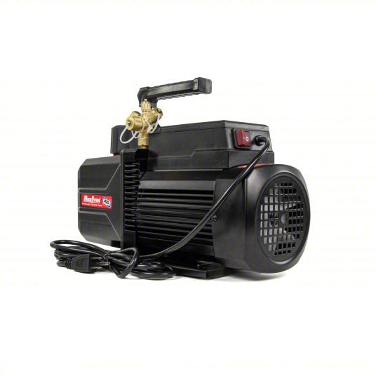 Uniweld MEVP14S MaxEvac Vacuum Pump, A2L Compatible, 14.4 CFM, 1.5 HP 2 - Stage, 115V/60 Hz 14.4 cfm, 120V AC - KVM Tools Inc.KV843H35