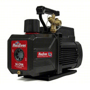 Uniweld MEVP14S MaxEvac Vacuum Pump, A2L Compatible, 14.4 CFM, 1.5 HP 2 - Stage, 115V/60 Hz 14.4 cfm, 120V AC - KVM Tools Inc.KV843H35