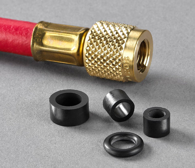 Yellow Jacket 19005 Hose Gasket, 1/4 in Hose ID, Rubber, PK100 - KVM Tools Inc.KV809JP2