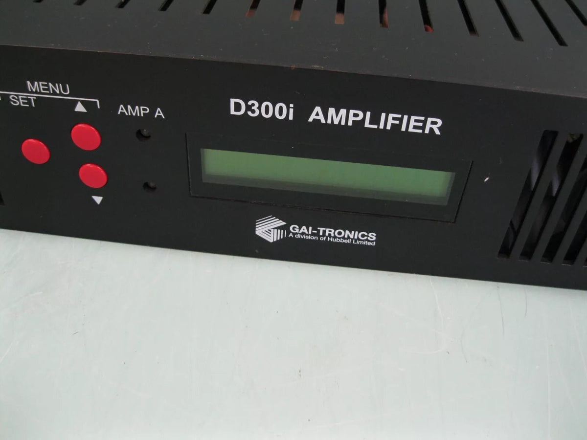 Gai-Tronics 025-02-0030-101 Amp D300i 230VAC 48VDC 100V — KVM Tools Inc.
