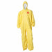 DuPont Tychem 2000 QC127S Hooded Coverall Yellow