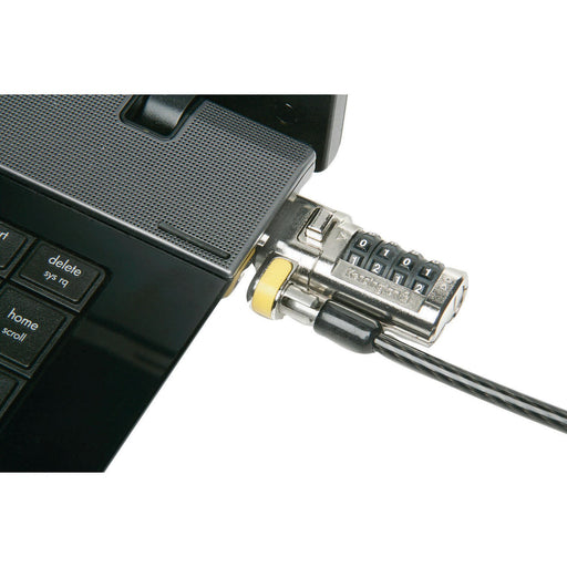 Ability One 5340-01-598-7496 Cable Lock Keyed Different, 6 ft Cable Lg, 9/64 in Cable Dia, Steel - KVM Tools Inc.KV55VD50