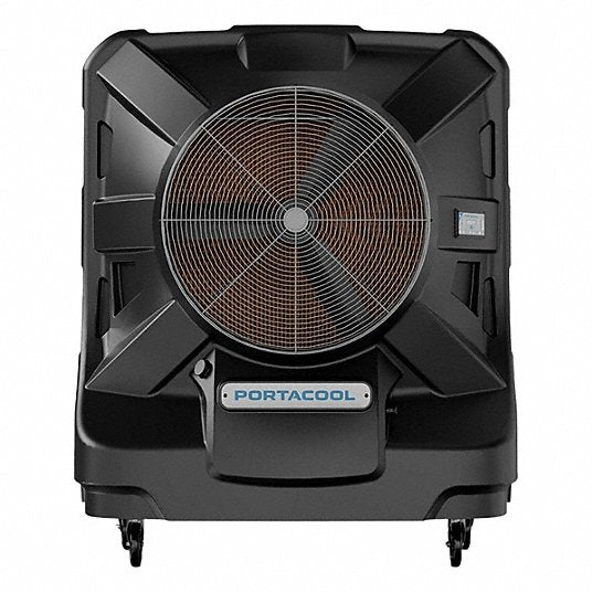 Portacool PACA40001A1 Portable Evaporative Cooler 4,000 sq ft, 5 - 15P, 120V AC, 77 in x 63 in x 33 in - KVM Tools Inc.KV824K92