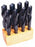Interstate 01345081 Drill Bit Set: Reduced Shank Drill Bits, 8 Pc, 1″ Drill Bit Size, 118 °, High Speed Steel