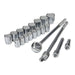 Pittsburg 5494 3/4 in. Drive Metric Jumbo Socket Set, 20-Piece - KVM Tools Inc.KVHJF5494