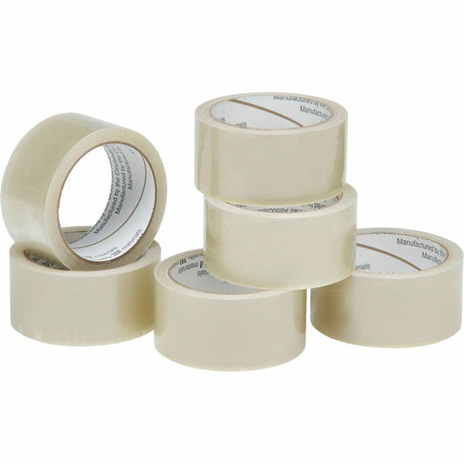 Ability One 7510-01-579-6871 Package Sealing Tape, 3" Core, 2" X 55 Yds, Clear, 6/Pack - KVM Tools Inc.KV56CL14