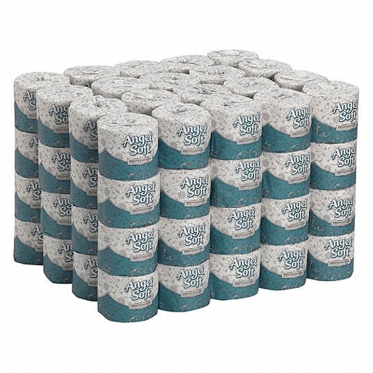 Georgia-Pacific 16880 Toilet Paper Roll 2 Ply, 450 Sheets, 150 ft Roll Lg, 4 7/8 in Roll Dia., 80 PK - KVM Tools Inc.KV10F284