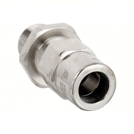 Appleton TMC2075075NB Cable Connector, 3/4 In, Straight, Silver - KVM Tools Inc.KV10G019