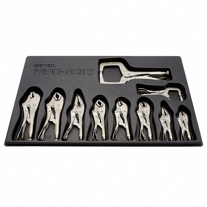 Irwin 1078Tray 10 pcs. Locking Pliers and C-Clamp Set - KVM Tools Inc.KV10J872