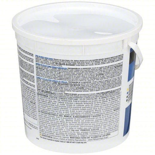 DAP 14090 Hydraulic Cement Quick Plug, Cement, 10 lb Container Size, Pail, Gray - KVM Tools Inc.KV10L517