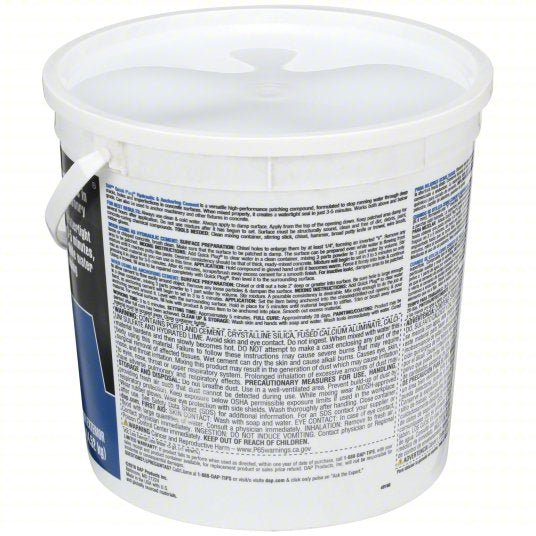 DAP 14090 Hydraulic Cement Quick Plug, Cement, 10 lb Container Size, P ...