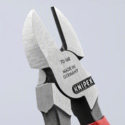 Knipex 70 01 160 Diagonal Cutting Plier Std, Straight, Narrow, 3/4 in Jaw Lg, 7/8 in Jaw Wd, 6 1/4 in Overall Lg - KVM Tools Inc.KV10T979