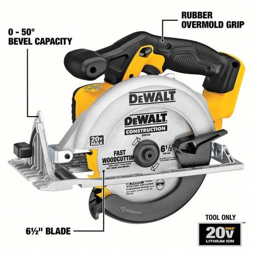 DeWalt DCS391B Cordless Circular Saw, Bare Tool, 20V - KVM Tools Inc.KV24T860