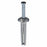 KVM Tools U70650.025.0125 Nail Drive Anchor, 1/4" Dia., 2" L, Alloy Steel Zinc Plated, 100 PK - KVM Tools Inc.KV11K343