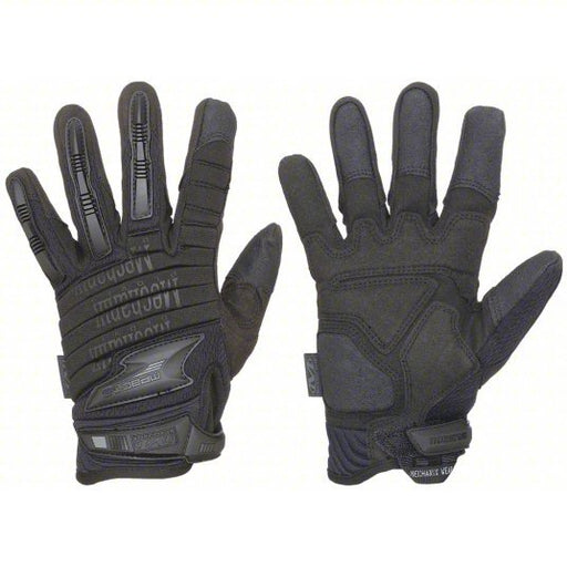 Mechanix MP2-F55-009 Tactical Glove Spandex(R), Synthetic Leather, Foam, Black, M, 12 in Lg, Gunn, 1 PR - KVM Tools Inc.KV11V509