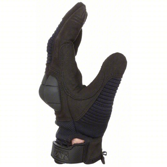 Mechanix MP3-F55-009 Tactical Glove Spandex(R), Synthetic Leather, Foam, Black, M, 11 in Lg, 1 PR - KVM Tools Inc.KV11V514
