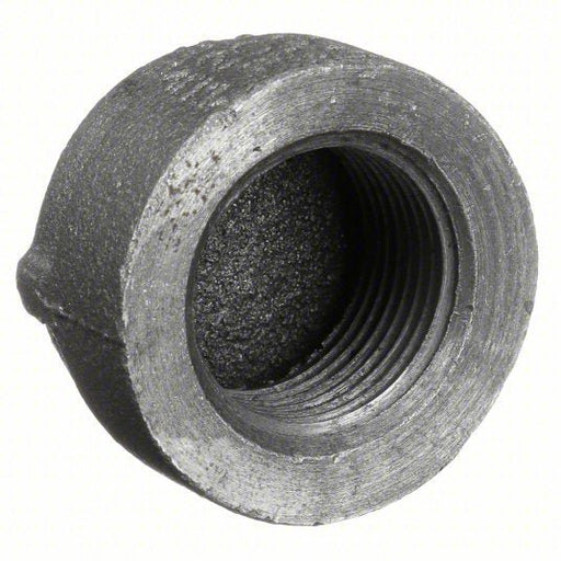 Anvil 0318901303 Round Cap Malleable Iron, 1/2 in Fitting Pipe Size, Female NPT, Class 3000 - KVM Tools Inc.KV12G114