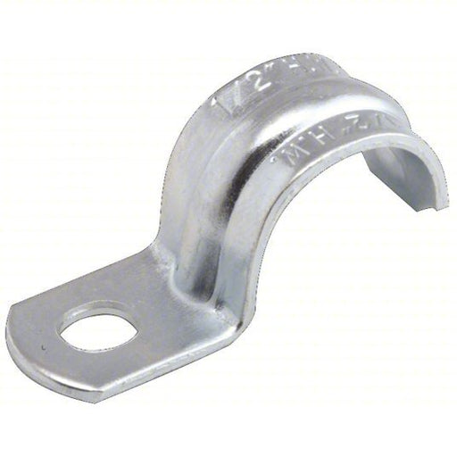 Raco 1332 Conduit & Pipe Strap Clamp, One-Hole 1/2 in Trade Size, Steel, IMC/RMC PK100 - KVM Tools Inc.KV206F24
