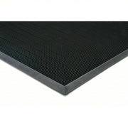 Ability One 7220-01-582-6247 Entrance Mat Finger, Outdoor, Heavy, 2 ft x 32 in, 5/8 in Thick, Rubber, Beveled Edge, Black - KVM Tools Inc.KV13J094