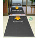 Ability One 7220-01-582-6244 Entrance Mat Finger, Outdoor, Light, 2 ft x 32 in, 5/8 in Thick, Rubber, Beveled Edge, Black - KVM Tools Inc.KV13J098