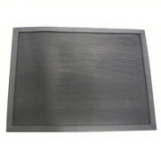 Ability One 7220-01-582-6244 Entrance Mat Finger, Outdoor, Light, 2 ft x 32 in, 5/8 in Thick, Rubber, Beveled Edge, Black - KVM Tools Inc.KV13J098