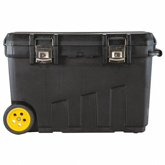 Stanley 029025R Rolling Tool Box 29 7/8 in Overall Wd, 18 5/8 in Overall Dp, 19 in Overall Ht, Padlockable - KVM Tools Inc.KV14C636