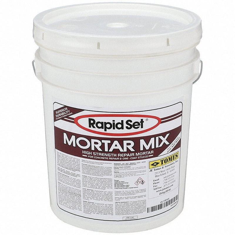 Rapid Set GRA-RSMM-55 lb. Gray Concrete Patch and Repair - KVM Tools Inc.KV15F525