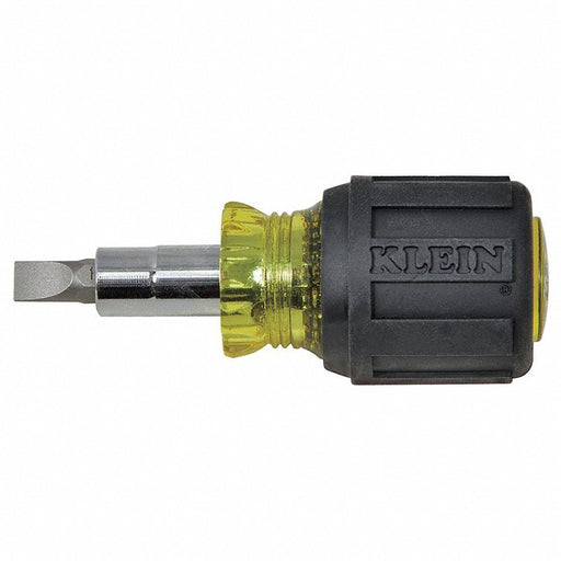 Klein 32561 Multi-Bit Screwdriver: #1/1/4 in/#2/3/16 in/5/16 in Tip Size, 4 Tips, Quick Change - KVM Tools Inc.KV15W145