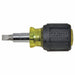 Klein 32561 Multi-Bit Screwdriver: #1/1/4 in/#2/3/16 in/5/16 in Tip Size, 4 Tips, Quick Change - KVM Tools Inc.KV15W145