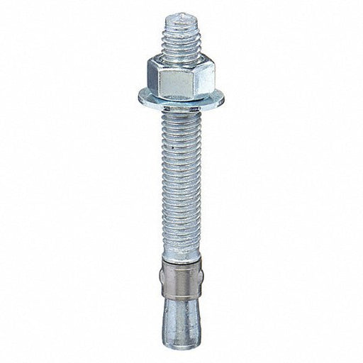 Red Head WS-3826 Trubolt Wedge Anchor, 3/8" Dia., 2-3/4" L, Carbon Steel Zinc Plated, 50 PK - KVM Tools Inc.KV3A446
