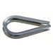 Loos AN100-4 Wire Rope Thimble Carbon Steel, For 1/8 in Wire Rope Dia. - KVM Tools Inc.KV16X761