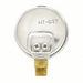 PIC 201L-204E Pressure Gauge, 0 to 100 psi, 1/4 in MNPT, Stainless Steel, Silver - KVM Tools Inc.KV19RZ17