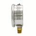 PIC PRO-201L-254P Pressure Gauge, 0 to 3000 psi, 1/4 in MNPT, Stainless Steel, Silver - KVM Tools Inc.KV19RZ18