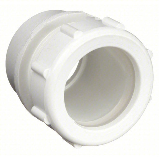 KVM Tools KV1WKU9 Trap Adapter Sch 40, 1 1/2 in x 1 1/2 in Fitting Pipe Size, Male Spigot x Female Socket, White - KVM Tools Inc.KV1WKU9