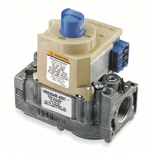 Honeywell VR8304M3509 Gas Valve Intermittent Pilot and Direct Spark Ignition, 270,000 BtuH BtuH Capacity, NG/LP - KVM Tools Inc.KV278Y60
