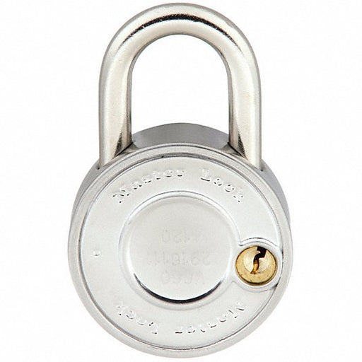 Master Lock 1525 Combination Padlock, Center, Black/Silver - KVM Tools Inc.KV1D573