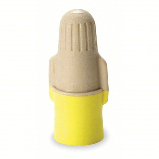3M T/Y+BOX Twist On Wire Connector: Tan/Yellow, 100 PK - KVM Tools Inc.KV1DLY7