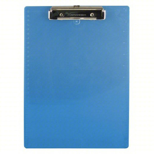Saunders 00439 Clipboard Letter Size, Blue, 8 7/8 in Wd, 12 1/2 in Ht, 1/2 in Clip Capacity, Plastic - KVM Tools Inc.KV1DNT6