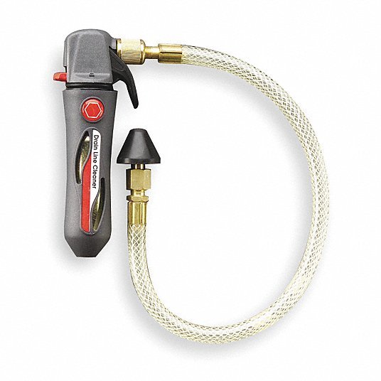 Diversitech GG-1 Drain Clearing Gun, Black, Flexible Hose - KVM Tools Inc.KV1GDL7