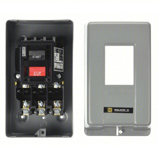 Square D 2510MBG2 Manual Motor Starter Non-Reversing, 3 Poles, 18 A, NEMA Size M-0, Thermal Protection, SQR1 - KVM Tools Inc.KV1H412