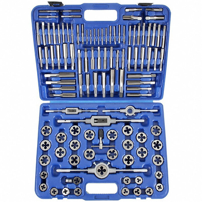 KVM Tools KV1PZ38 Tap and Die Set 110 Pieces, #4-40 Min. Tap Thread Size, 3/4"-16 Max. Tap Thread Size - KVM Tools Inc.KV1PZ38