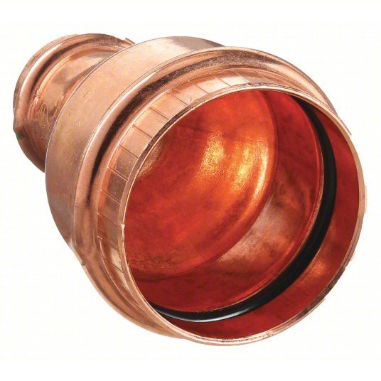 Viega 78157 Reducer Copper, Press-Fit x Press-Fit, 1 1/4 in x 1 in Cop ...