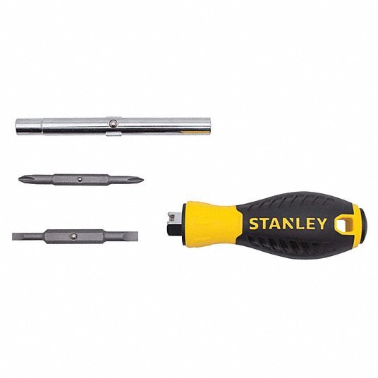 Stanley 68-012 Phillips, Standard Bit 7 3/4 in, Drive Size: 1/4 in, 5/16 in , Num. of pieces:4 - KVM Tools Inc.KV1UK65