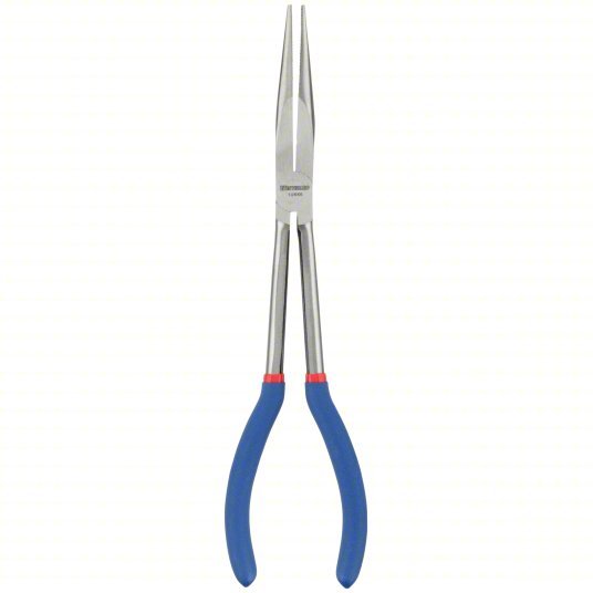 Westward 1UKK6 11 1/8 in Needle Nose Plier Dipped Handle - KVM Tools Inc.1UKK6