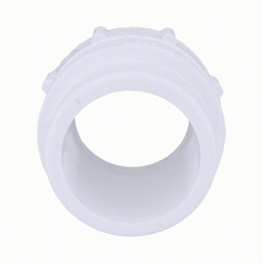 KVM Tools KV1WKU9 Trap Adapter Sch 40, 1 1/2 in x 1 1/2 in Fitting Pipe Size, Male Spigot x Female Socket, White - KVM Tools Inc.KV1WKU9